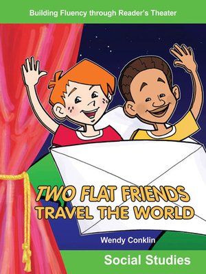 cover image of Two Flat Friends Travel the World